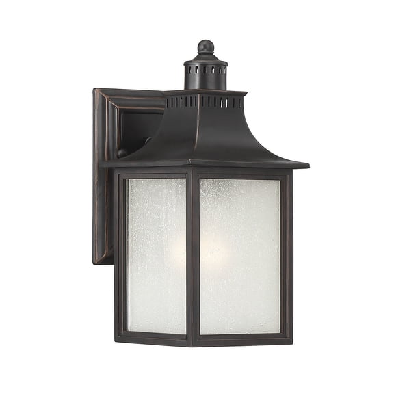 Monte Grande 1-Light Outdoor Wall Lantern in Slate