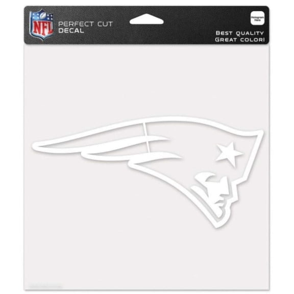 WinCraft NFL New England Patriots WCR25654061 Perfect Cut Decals, 8" x 8"