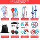thumbnail image 2 of Conjunto De Accesorios Deportivos Juego de accesorios deportivos 15 en 1, juego de accesorios familiares para accesorios de juego Switch, 2 of 8