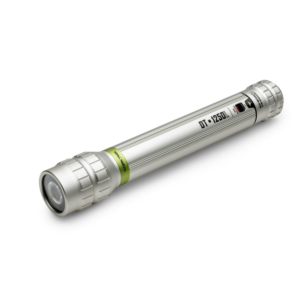 Ozark Trail 1250 Lumen Rechargeable AutoDimming LED Flashlight