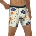 thumbnail image 5 of Sigee Flower Leaves for Men's Boxer Briefs,Moisture Wicking and Breathable Large, 5 of 9