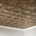 thumbnail image 5 of FASÄDE Portrait Decorative Vinyl 2ft x 4ft Glue Up Ceiling Panel in Bermuda Bronze (5 Pack), 5 of 5