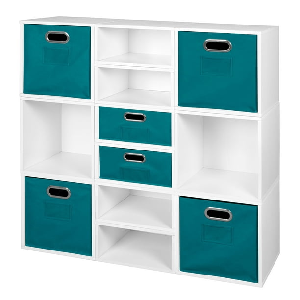 Niche Cubo Storage Set 6 Full Cubes/6 Half Cubes with Foldable Storage