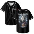 thumbnail image 2 of Black Phone 2 Cold Call Baseball Jersey Shirt V-Neck Women Men Short Sleeve Streetwear Clothes, 2 of 3