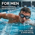 thumbnail image 4 of Swimming Goggles Anti-Fog UV Protection Swim Glasses w/ Earplug for Men Women, 4 of 11