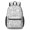 Cat Head White, variant on Space Cat Coloring Page White Pattern 17" School Backpacks for Teens,Waterproof Oxford Fabric,S-Shape Padded Straps for School,Travel,Hiking,Camping