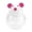 White, variant on Suodoka Interactive Mice Tumbler Pet Cat Dog Slow Food Dispenser Toy, Pink (1.97 x 2.36 in / 5 x 6 cm)