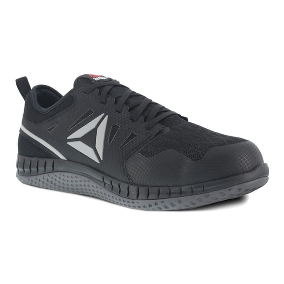 Reebok Work Men's Zprint Steel Toe ESD Athletic Work Shoe Black/Grey - RB4251