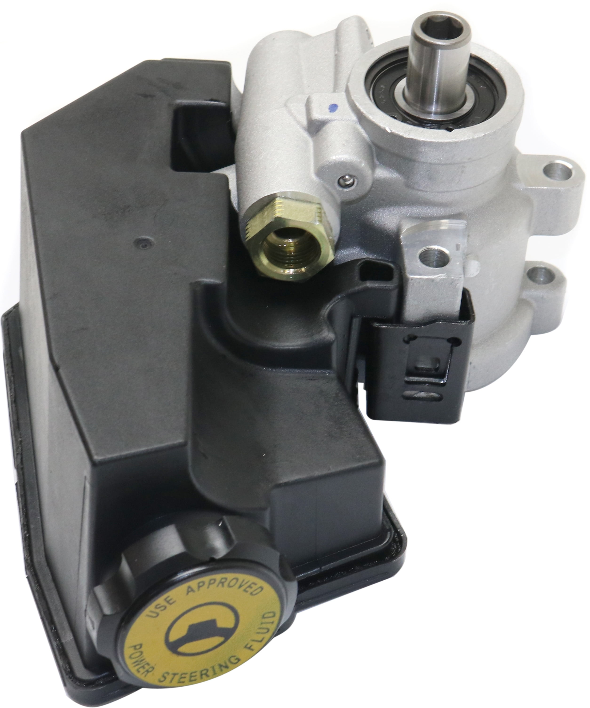 Power Steering Pump Compatible with 1996-2001 Jeep Cherokee 1997-2006  Wrangler 6Cyl 4Cyl   With Reservoir 
