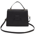 thumbnail image 1 of Bolso de mano elegante y sencillo, estilo retro, bandolera de un solo hombro, de piel sintética, con solapa, pequeño bolso cuadrado, 1 of 5