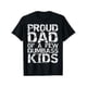 thumbnail image 1 of Camiseta de algodón de manga corta para hombre y mujer, divertida, broma para el Día del Padre, regalo para papá orgulloso de unos pocos tontos., 1 of 7