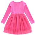 thumbnail image 5 of Lol Boneka Kejutan Gaun Gadis Mode Baru Musim Semi dan Musim Gugur Rok Anak-anak Lengan Panjang Gaun Rok Jala Dua Lapis, 5 of 5
