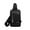 Black1, variant on VANLOFE Crossbody Bag Chest Bag Shoulder Backpack With Charging Hole for Men and Women