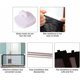 thumbnail image 4 of noir (180 X 72cm) Barrire De Scurit Chien,barrire Pour Animal Domestique, Animal Domestique Rtractable Barrires Pour Escalier Cuisine Portable Pli, 4 of 5