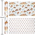 thumbnail image 2 of Reversible Cowboy Wrapping Paper Roll - 17In x 16.5Ft Western Gift Wrap with Rodeo Horse and Star Pattern for Boys Birthday, Fathers Day, Bachelor Party, Christmas, Farm Theme, Holiday, 2 of 4