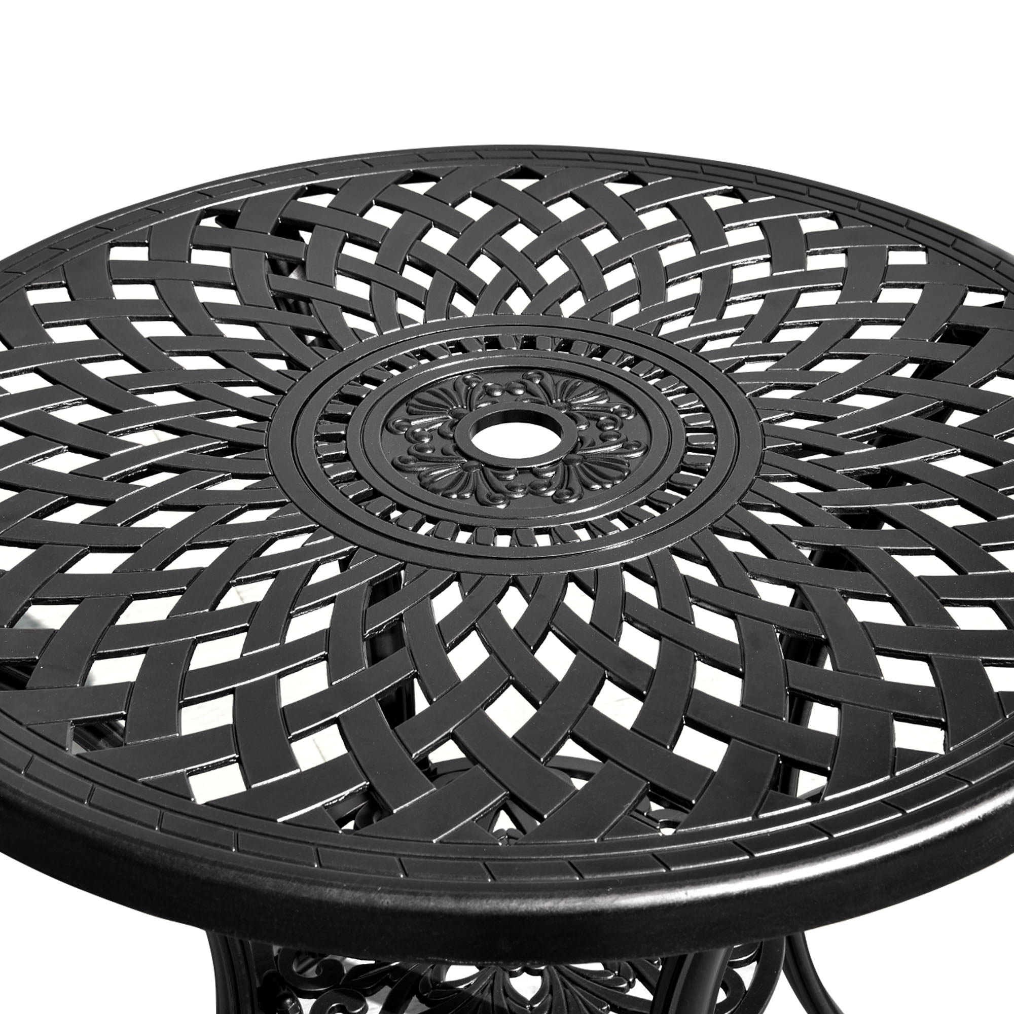 Dextrus Beige Wicker Outdoor Recliner Chair, 150 Degree Reclining, Adjustable Footrest, Flip Side Table, 2.8 Inch Thick Cushion for Patio, Backyard, Poolside & Deck