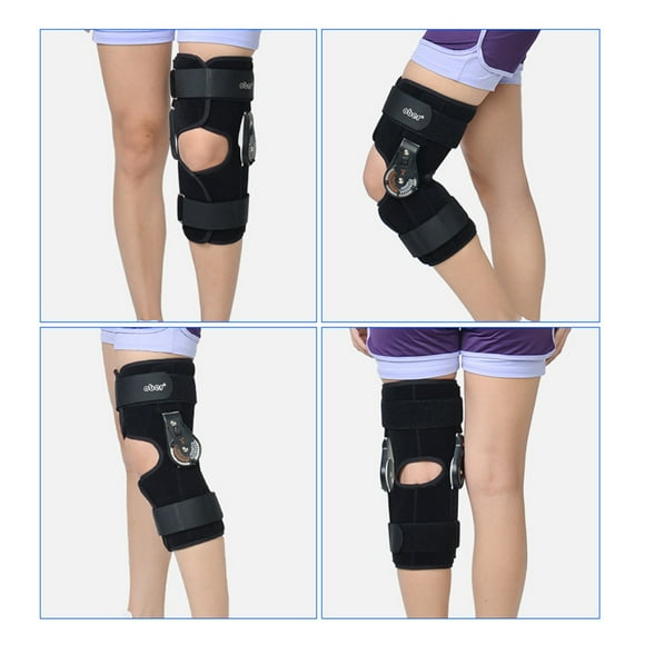Orthosis Brace Knee Support, Adjustable Knee Joint Support, Orthosis Support Ankle Strap Support Knee Support Compressed Knee Support For Patella Shock Absorbing