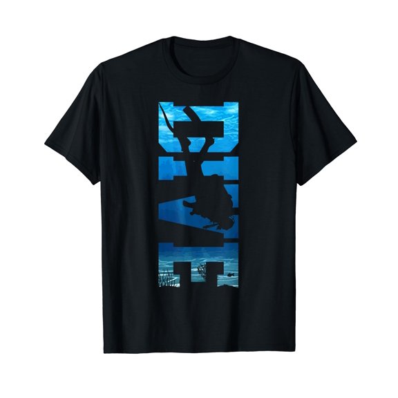 Diving gift T-Shirt Black Tee