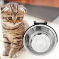 thumbnail image 2 of Methold Jaula para Perros Tazón De Agua Y Comida Desmontable De Acero Inoxidable Cuenco Colgante Alimentador De Alimentos - 17 Cm Suministros para perros, 2 of 6