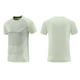 thumbnail image 3 of Tops para hombre, blusas y camisas de cuello redondo y manga corta para hombre, blusas de verano para hombre de malla transpirable elástica ajustada cómoda deportiva informal de manga corta con cuello, 3 of 8