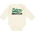 thumbnail image 3 of Inktastic Future Wrestler Boys Long Sleeve Baby Bodysuit, 3 of 5