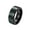 Green, variant on Men's 8mm Tungsten Steel Domed Style Green Carbon Fiber Inlay Plain Black Finger Ring Matte Brushed Beveled Edges Comfort Fit Size 11
