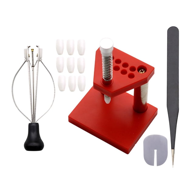 r de mano para reloj, extractor de mano para reloj, levantador de mano para reloj, herramienta de reparación de reloj de pulsera para hombres con pinzas y alicates