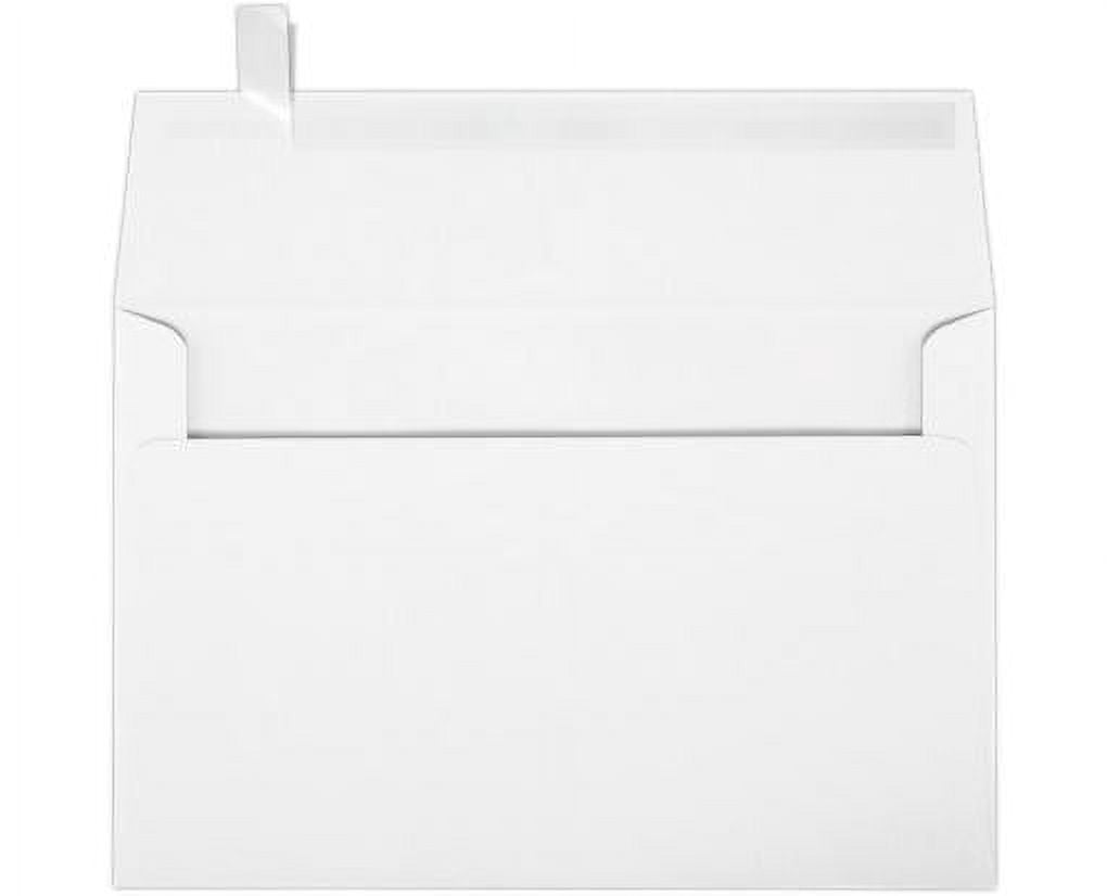 LUXPaper A9 Invitation Envelope, (5 3/4 x 8 3/4), White, 100% Recycled, 500/Pack