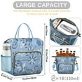 thumbnail image 2 of Romantic Floral Insulated Cooler Bag - Leakproof Tote for Women, Stylish & Functional for Daily Use, 2 of 2