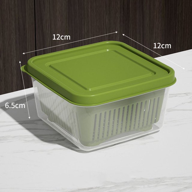 Kitchen Plastic Food Container Durable Food Storage Box Saving Your Time and Money