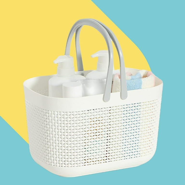 Portable Shower Caddy Basket, Plastic Organizer Storage Tote Basket with  Handles for Laundry - China Plastic Basket with Handle price