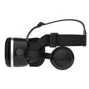 VR Headset 3D Glasses Virtual Reality Headset for VR Games & 3D Movies, Eye Care System for iPhone and Android Smartphones