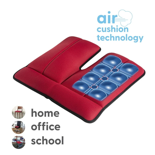 Dr. air Seat Cushion, NonSlip Orthopedic Support Cushion, Back