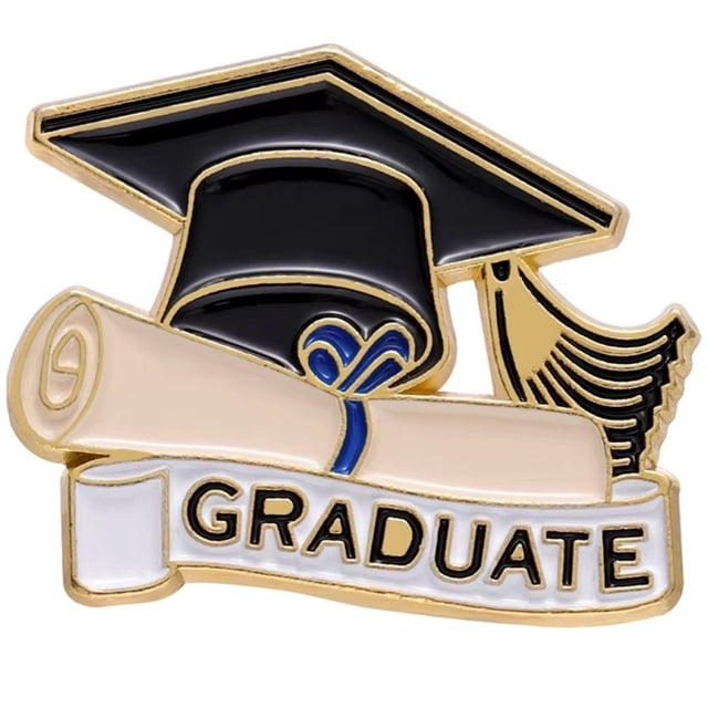 Jiibva Graduation Cap Brooch Pin Graduate Lapel Pin Graduation Enamel Pin For Student, Graduation Hat Lapel Pin Graduation Gown Lapel Pin