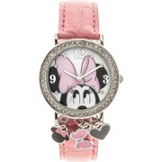 Disney - Disney Minnie Mouse Analog Charm Watch, Light P