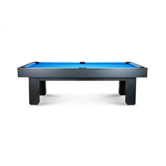 Harvil Toscana Black Cherry Slate Pool Table 8-Foot with Blue Felt