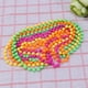 thumbnail image 5 of KAKOWELY Collar y pulsera de cuentas de neón de 16 piezas, cadena de bolas con cuentas, accesorios para disfraces de fiesta (8 collares y 8 pulseras), 5 of 5
