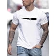 thumbnail image 1 of Men's Casual Panda Eye Print T-Shirt - Crew Neck, Short Sleeve, 100% Cotton, Machine Washable Tee For Adult, Men, Women, Teen, Teenager, Adolescent, Youth, 1 of 5