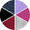 Navy+white,purple+white,plum,burgundy,multicolor, variant on 6 Pack Girls Cotton Biker Cartwheel Shorts Kids Safety Under Dress Dance Shorts