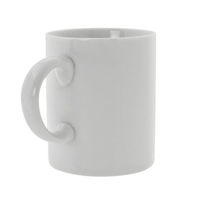 10 Strawberry Street Mug Royal Blanc en Blanc (Lot de 6)