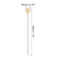 thumbnail image 2 of Uxcell Sewing Pins, 1.5 Inch Straight Pin with Plastic Pearlized Ball Head, Champagne,200Pack, 2 of 6