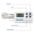 LCD Fridge Freezer Thermometer Digital Refrigerator Thermometer with 2