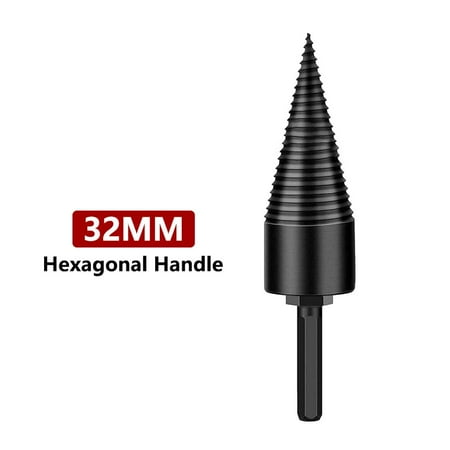

FALYEE 32/42mm High Speed Firewood Drill Bit Wood Splitter Splitting Cone Driver
