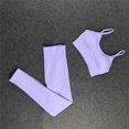 thumbnail image 1 of Conjunto de Yoga sin costuras para mujer, camisas de entrenamiento, pantalones deportivos, sujetador, trajes de gimnasio, conjuntos deportivos, 1 of 5