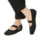 thumbnail image 4 of Zapatos Vestir Ballet Pisos Resbalados en Mary Jane para Mujer Dedo Cuadrado Con Correa Tobillo Planos Punto, 4 of 9
