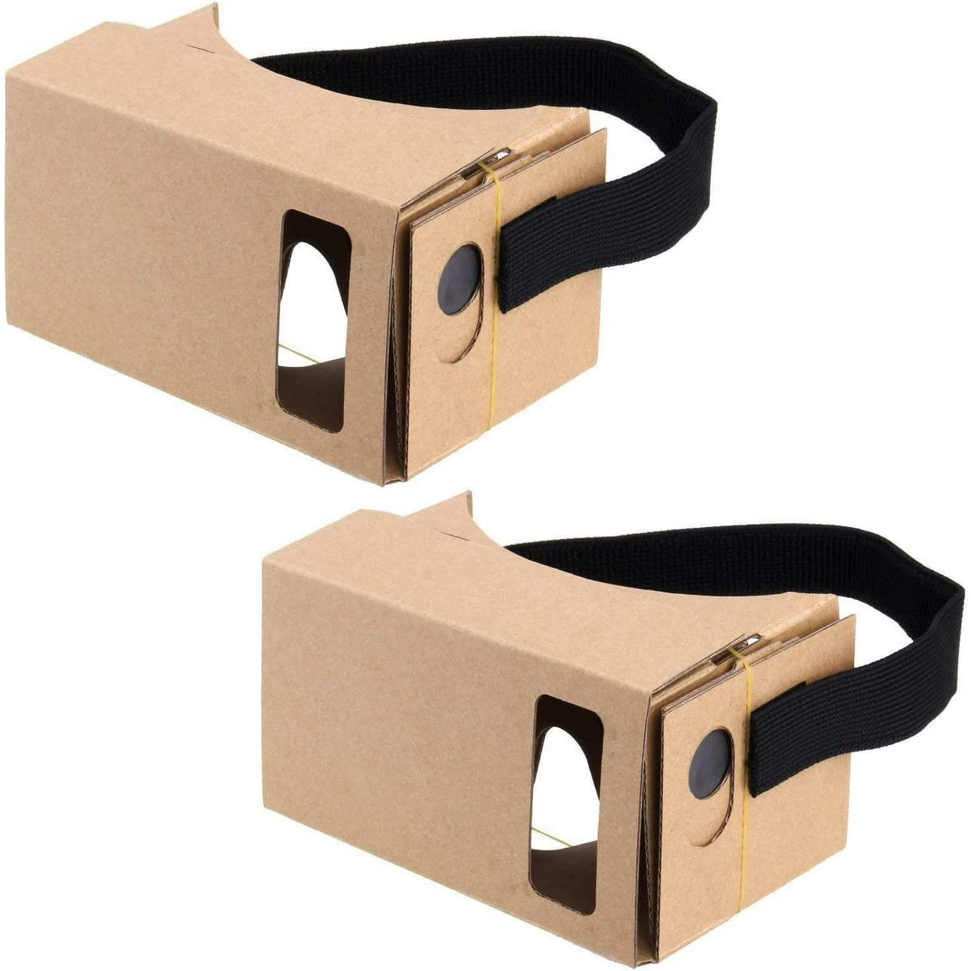 Revolutionerende tortur have tillid Google Cardboard,2PACK Virtual Reality s 3D VR DIY Box Glasses with Clear  Optical Lens and Comfortable Head | Walmart Canada