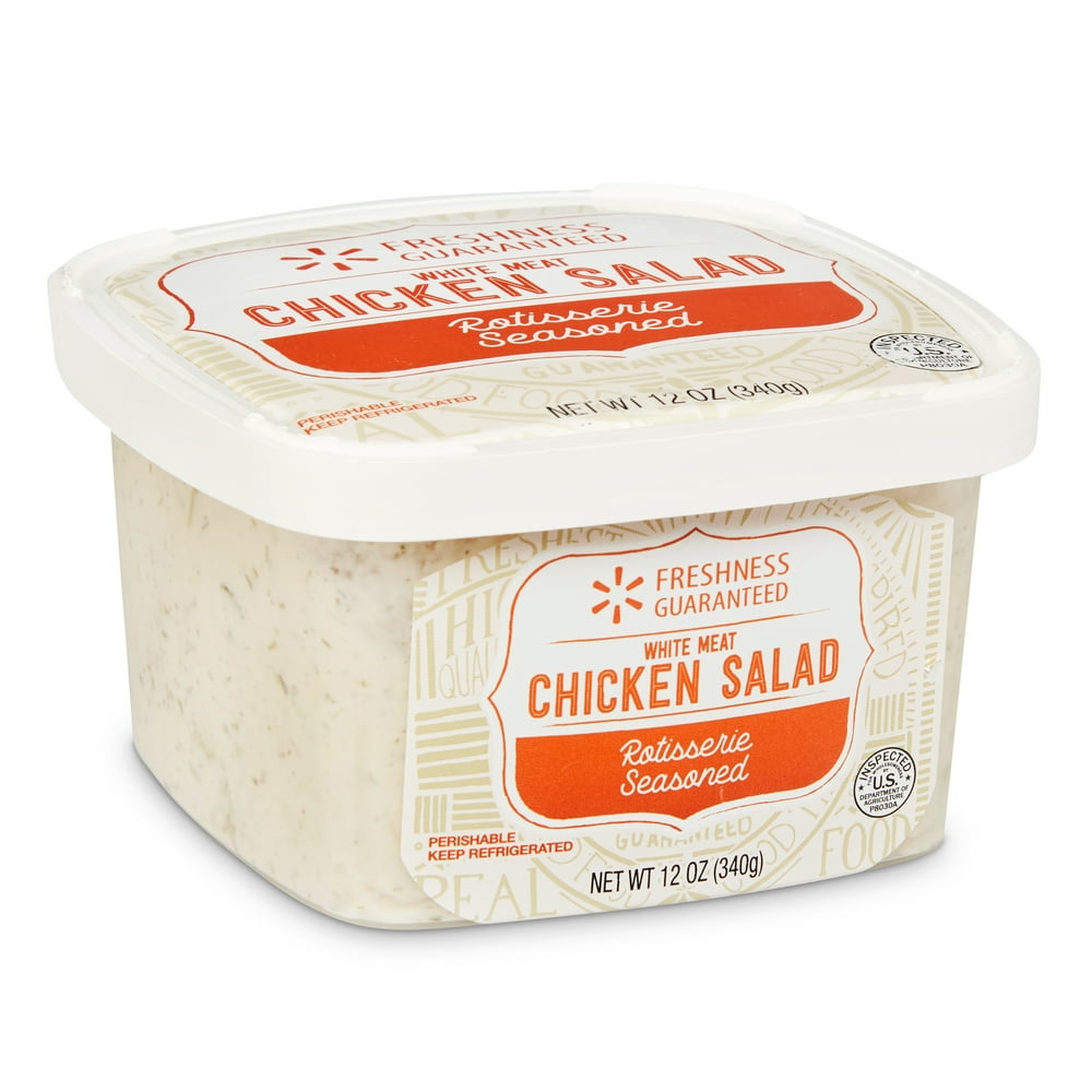 Freshness Guaranteed Rotisserie Seasoned White Meat Chicken Salad, 12