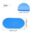 thumbnail image 2 of Uxcell Exercise Core Sliders, Oval Glider Discs with Feet Covers, Dual Sided, Home Gym, Blue, 2 of 6