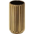 thumbnail image 1 of Bienvenido Jarrón dorado de 18CM, jarrones de cerámica, florero, decoración decorativa, 1 of 6