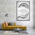 thumbnail image 3 of IDEA4WALL Framed Canvas Wall Art for Living Room, Bedroom Beautiful Quotes Canvas Prints for Modern Home Decoration Ready to Hang, 3 of 4
